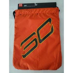 Steph Curry SC Under Armour Sackpack Orange Bag